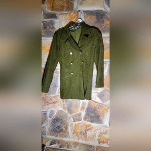 B' real green blazer